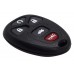 CARCASA CHEVROLET Suburban 5 botones para control de alarma (lugar p/pila)