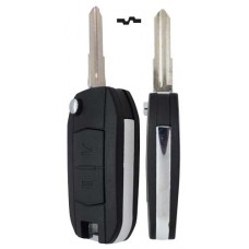 CARCASA CHEVROLET Corsa Mod. 03-11  de 2 botones con llave Abatible para control de alarma