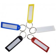 LLAVERO PLASTICO IDENTIFICADOR DIF. COLORES (50 pzas)