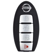 LLAVE NISSAN Rouge - Kicks Mod. 18-19 FC. KR5TXN3 de proximidad 4 botones c/chip 128 bits de 433 Mhz sin inserto