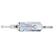 DESCIFRADOR LISHI TOY43 Dr/Bt TOYOTA para cilindro de puerta 8 cortes (2 en 1)