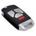 LLAVE CONTROL TIPO MITSUBISHI PARA GENERAR MINI KD 4 BOTONES SIN INSERTO SON CHIP (Serie B) 