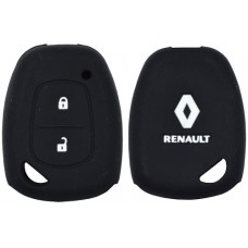 FUNDA DE SILICON PARA CONTROL Renault Clio 2 botones color Negro
