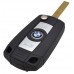 CARCASA BMW con llave abatible para control de alarma 3 botones