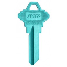 LLAVE RESIDENCIAL DE ALUMINIO JMA SLG-3 Turquesa (5 pzas)