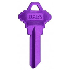 LLAVE RESIDENCIAL DE ALUMINIO JMA SLG-3 Lila (5 pzas)