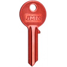 LLAVE RESIDENCIAL DE ALUMINIO JMA YA-24D Rojo (5 pzas)
