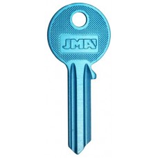 LLAVE RESIDENCIAL DE ALUMINIO JMA YA-24D Azul Cielo (5 pzas)