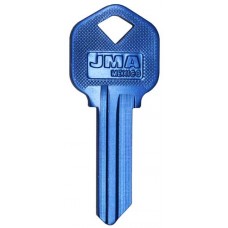 LLAVE RESIDENCIAL DE ALUMINIO JMA KWI-1 azul marino (5 pzas)