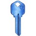 LLAVE RESIDENCIAL DE ALUMINIO JMA KWI-1 azul marino (5 pzas)