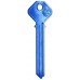 LLAVE RESIDENCIAL DE ALUMINIO JMA PHI-52L Azul Marino (5 pzas)