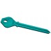 LLAVE RESIDENCIAL DE ALUMINIO JMA PHI-52L Turquesa (5 pzas)