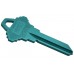 LLAVE RESIDENCIAL DE ALUMINIO JMA SLG-3 Turquesa (5 pzas)
