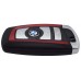 CARCASA BMW serie 5-6-7 mod. 13-18 de presencia 4 botones color rojo