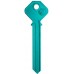 LLAVE RESIDENCIAL DE ALUMINIO JMA PHI-52L Turquesa (5 pzas)