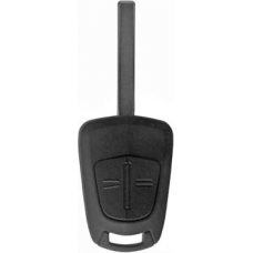 CARCASA CHEVROLET Meriva-Zafira Mod. 04-08 de 2 botones con llave Regat para control de alarma 
