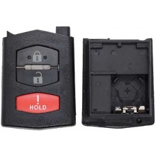 CARCASA MAZDA 3 botones para control de alarma sin espacio para lamina lateral