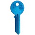 LLAVE RESIDENCIAL DE ALUMINIO JMA YA-24D Azul Claro (5 pzas)