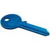 LLAVE RESIDENCIAL DE ALUMINIO JMA YA-24D Azul Claro (5 pzas)