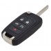 LLAVE CHEV. Cruze 11-16  Abatible c/control 5 botones FC. OHT01060512 de 434 MHZ