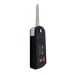 CARCASA MAZDA con llave abatible de 4 botones para control de alarma