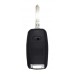 CARCASA KIA  con llave Abatible 4 botones para control de alarma 