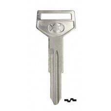 LLAVE TOYOTA niquelada TOY-22 Austral (5 pzas)