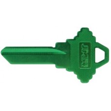 LLAVE RESIDENCIAL DE ALUMINIO JMA SLG-3 verde (5 pzas)
