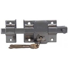 CERRADURA DE BARRA 2 pasos Tetrallave  Cromada IZQ