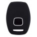 FUNDA DE SILICON PARA CONTROL HONDA 3 botones color Negro