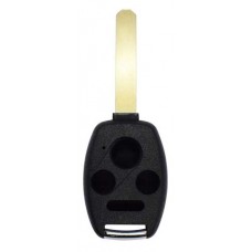 CARCASA HONDA sin lugar p/ chip 4 botones con llave Regata para control de alarma con inserto removible