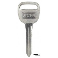 LLAVE CHEVROLET Niquelada GM-34 JMA (5 pzas) (B91)