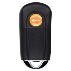 LLAVE CONTROL TIPO HONDA con control 3 botones para generar Mini KD * sin inserto y sin chip (serie B)