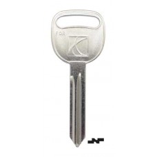 LLAVE CHEVROLET Niquelada GM-37S JMA (B106) (5 pzas)