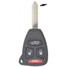 LLAVE DODGE Ram Mod. 06-08 Charger Mod. 06-07 Caliber Mod.07-12 Nitro Mod.07-09 Durango-Dakota Mod. 04-08 Avenger Mod. 08-11 * 4 Botones FC KOBDT04A 315 Mhz
