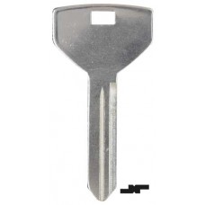 LLAVE DODGE Niquelada CHR-9E JMA  (A81) (5 pzas) 