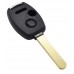 CARCASA HONDA sin lugar p/ chip 3 botones con llave Regata para control de alarma con inserto removible
