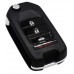 LLAVE CONTROL TIPO HONDA con control 4 botones para generar XHORSE Sin inserto y sin chip (serien B)