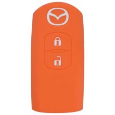 FUNDA DE SILICON PARA CONTROL MAZDA de presencia 2 Botones color Naranja
