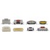KIT DE BOTONES para control 8 modelos diferentes (80 pzas)