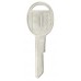 LLAVE CHEVROLET Niquelada GM-10S oval B JMA (5 pzas) (A65)