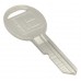 LLAVE CHEVROLET Niquelada GM-10S oval B JMA (5 pzas) (A65)