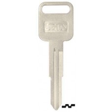 LLAVE CHEVROLET Niquelada GM-5 JMA (5 pzas) (A88C)