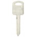 LLAVE FORD Niquelada FO25 KLAUS  (F2H)  (5 pzas)