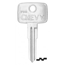 LLAVE CHEVROLET niquelada OP-SS JMA (A86) (5 pzas)