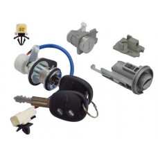 CILINDROS PUERTA - ENCENDIDO - CAJUELA CHEVROLET Aveo, con 2 llaves corte normal con control