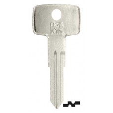 LLAVE CHEVROLET Niquelada OP7 Klaus (A86) (5 pzas)