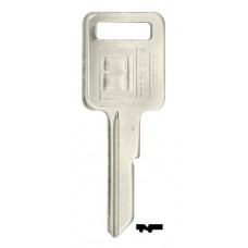 LLAVE CHEVROLET Niquelada JMA GM-7 cuadrada 