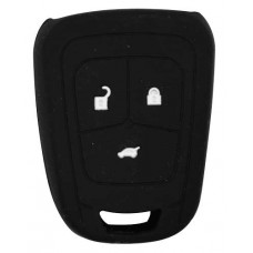 FUNDA DE SILICON PARA CONTROL CHEVROLET Astra 3 botones Color Negro