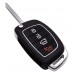LLAVE HYUNDAI con control de 4 botones llave de regata FC. TQ8-RKE-4F25 de 433 Mhz SIN CHIP